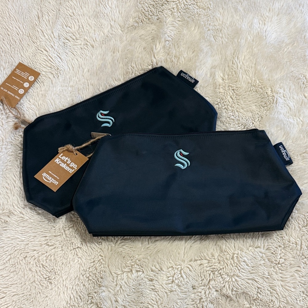 Seattle Kraken promo zipper bag- sold individually
